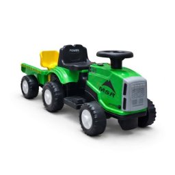 Traktor za decu Mini Farmer sa prikolicom (6V) – Zeleni ( SM-26106Z )