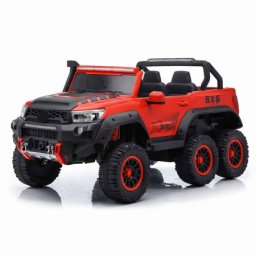 Ranger Force 6W - Džip Dvosed 4x4 na akumulator za decu Crveni (12V) ( SM-25105C )