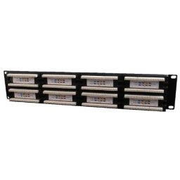 NPP-C548CM-001 Gembird Cat.5E 48 port patch panel with rear cable management