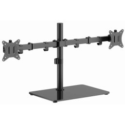 MS-D2ST-01 Gembird Podesivi stoni drzac za dva monitora, tilt, 17-32 max.2x9kg