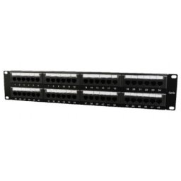 Gembird NPP-C548CM-001 Cat.5E 48 port patch panel with rear cable management