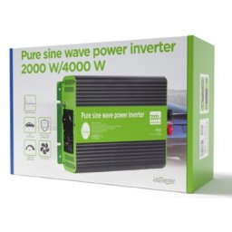 Gembird EG-PWC-PS2000-01 12V Cist sinusni inverter DC/AC 2000W + USB port, 4,65KG