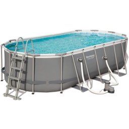 Bestway 56710 Pool power steel oval,filter p. 549x274x122cm ( 1668 )