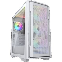 Cougar Uniface RGB PC Case, Mid Tower, White ( CGR-5C78W-RGB )