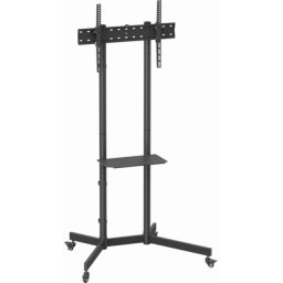 Gembird TVS-70T-01 Mobilni sto sa tockicima, tilt, 37-70, crne boje