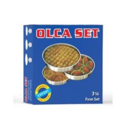 Olca Set tepsija okrugla 3/1 inox-srednji ( 949 )