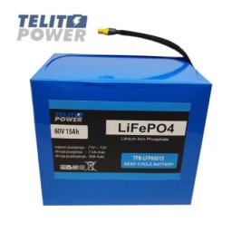 LiFePO4 baterijski paket 60V 15Ah sa BMS 40A, Bluetooth i XT60 konektorom ( P-4911 )