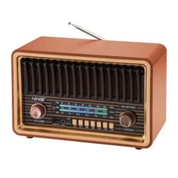 Retro RGB Bluetooth Radio 8075BT
