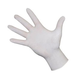 Rukavice Latex bele M Classic 100/1
