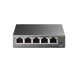 TP LINK Switch Gigabit Easy Smart 5x RJ45 10, 100, 1000Mbps metalno kuciste (SG105E)