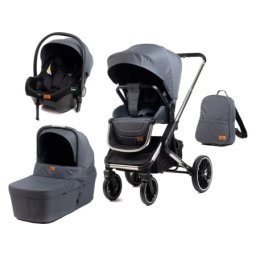 Bbo kolica za bebe 3u1 (6567) flexitrio - grey ( 6567-GREY )