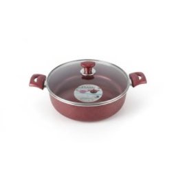 Parlanta Granitna serpa stakleni poklopac 32 cm ( 809 )