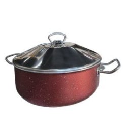 Parlanta Granitna serpa metalni poklopac 24 cm ( 849 )