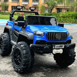 Dečiji auto na akumulator - Terenac 4×4 - Mercedes - Plavi