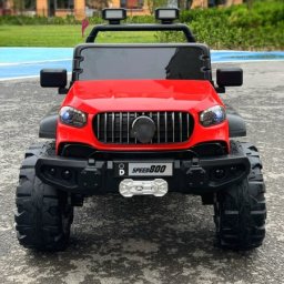 Dečiji auto na akumulator - Terenac 4×4 - Mercedes - Crveni