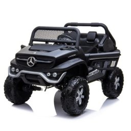 Dečiji auto na akumulator - Mercedes - unimog 4x4 Licencirani - Crni