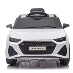 Audi na akumulator za decu RS6 Licencirani – Beli