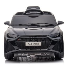 Audi RS6 na akumulator za decu Licencirani – Crni