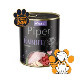 Piper Dog Rabbit 800g, Vlažna Hrana Sa Zečetinom Za Alergične Pse