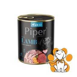 Piper Dog Lamb and Carrot 800g, Vlažna Hrana Sa Jagnjetinom Za Osetljive Pse