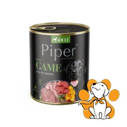 Piper Dog Wild Game 800g, Vlažna Hrana Za Pse Sa Divljači Za Aktivne Pse