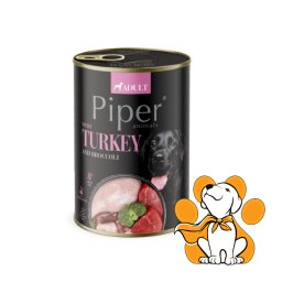 Piper Dog Turkey 400g, Vlažna Hrana Za Pse Sa Ćuretinom Za Laku Probavu
