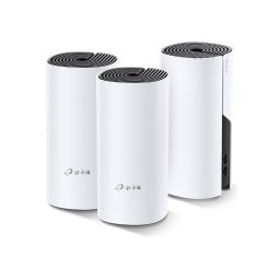 TP LINK Wi-Fi Whole-Home Mesh AC1200 Dual-Band 300, 867Mbps (3-pack) - DECO E4