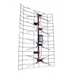 OSTALI Antena TV panel V2.0 Spoljna sa pojacalom, 15-32db, UHF/VHF/DVB-T2 FO-KES