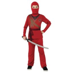 Rubies kostim red ninja child costume 7-8 god ( RU886601M )