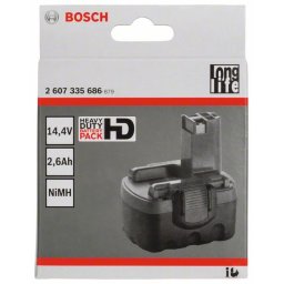 14,4 V O-Pack-akumulator Bosch 2607335686, Stiard Duty (SD), 2,6 Ah, NiMH