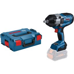 Akumulatorski udarni odvrtač Bosch GDS 18V-1000 Solo, bez baterije i punjača + L-Boxx kofer, 06019J8301