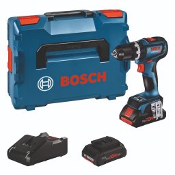 Akumulatorska vibraciona bušilica, odvrtač Bosch GSB 18V-90 C, 2x4,0Ah ProCORE, L-Boxx, 06019K6104