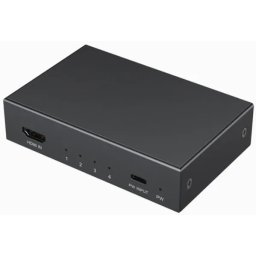 GEMBIRD DSP-HDMI4K-4P-01 Gamebird Splitter, 4K UHD na 30 Hz , IN-1xHDMI Type-A (F), OUT-4XHDMI Type-A (F)