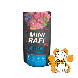 Rafi Mini Dog Grain Free Lamb 150g, Vlažna Hrana Sa Jagnjetinom Za Laku Probavu