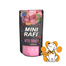 Rafi Mini Dog Grain Free Turkey 150g, Vlažna Hrana Sa Ćuretinom Za Male Pse