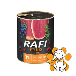 Rafi Dog Grain Free Duck 800g, Vlažna Hrana Sa Pačetinom Za Pun Obrok