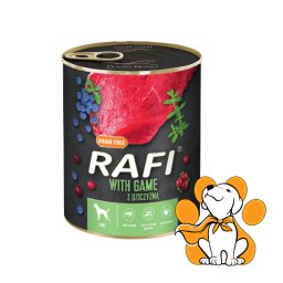 Rafi Dog Grain Free Wild Game 800g, Vlažna Hrana Sa Divljači Za Bogat Ukus