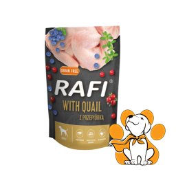 Rafi Dog Grain Free Quail 500g, Vlažna Hrana Sa Prepelicom Za Raznovrsnu Ishranu