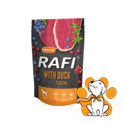 Rafi Dog Grain Free Duck 500g, Vlažna Hrana Sa Pačetinom Za Izbirljive Pse