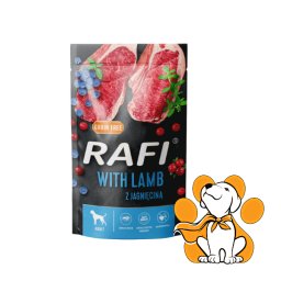 Rafi Dog Grain Free Lamb 500g, Vlažna Hrana Sa Jagnjetinom Za Osetljiv Stomak