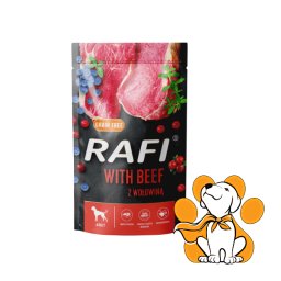Rafi Dog Grain Free Beef 500g, Vlažna Hrana Sa Govedinom Za Uravnoteženu Ishranu