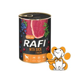 Rafi Dog Grain Free Duck 400g, Ukusna Vlažna Hrana Sa Pačetinom