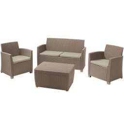 Baštenski set Mia kapućino
