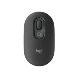 Logitech Pop Mouse with Emoji, graphite miš