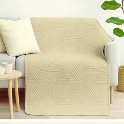 Dekordom Prekrivač punto 200x220 - beige ( 025281 )