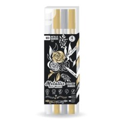 Sazio Neo fuji marker dupli vrh metalik miks 4k ( 111005 )