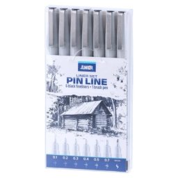 Junior pin line liner set miks crna 7k ( 130050 )