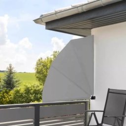 Bočna sklopiva tenda za balkon 140cm Siva ( 1909 )