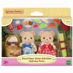 Sylvanian biskvit medvedici piknik set ( EC5852 )