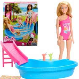 Mattel barbie na bazenu hrj74 ( 178285 )